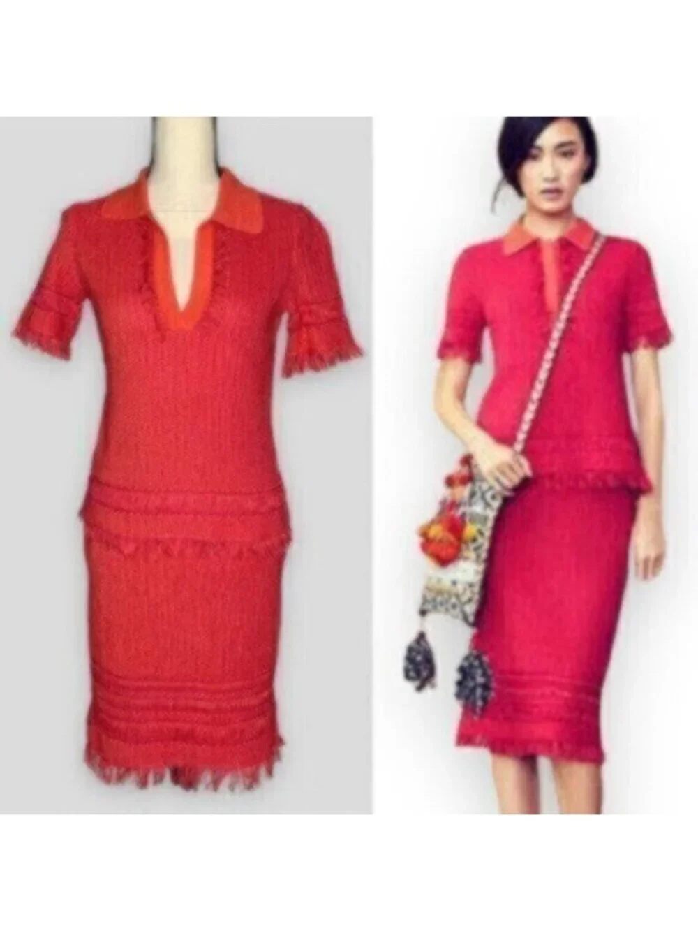 NWT Tory Burch Runway Two Piece Brielle Skirt and Top Set
